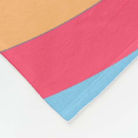 Irgendwo über dem Regenbogen Fleecedecke (Ecke)