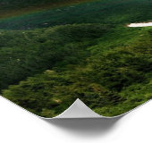 Irgendwo über dem Regenbogen in Alaska Poster (Ecke)