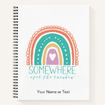 Irgendwo über dem Regenbogen Moderne Chic-Farben