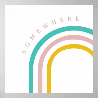 Irgendwo über dem Regenbogen Poster