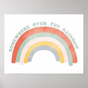 Irgendwo über dem Regenbogen Poster