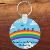 Irgendwo über dem Regenbogen Schlüsselanhänger (Vorderseite)