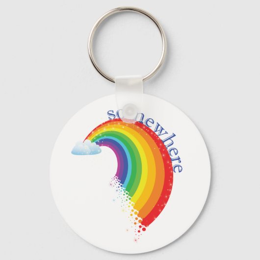 Irgendwo über dem Regenbogen Schlüsselanhänger (Vorderseite)