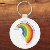 Irgendwo über dem Regenbogen Schlüsselanhänger (Vorderseite)