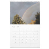 Irgendwo über dem Regenbogenkalender Kalender (Mär 2027)
