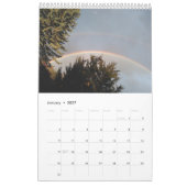 Irgendwo über dem Regenbogenkalender Kalender (Jan 2027)