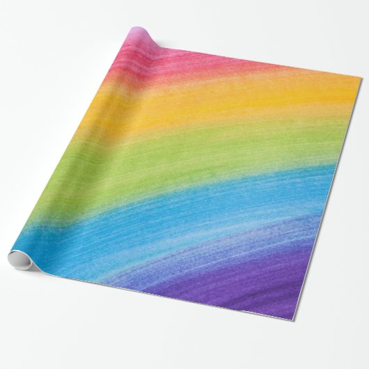 irgendwo über dem Regenbogenpapier Geschenkpapier (Ungerollt)