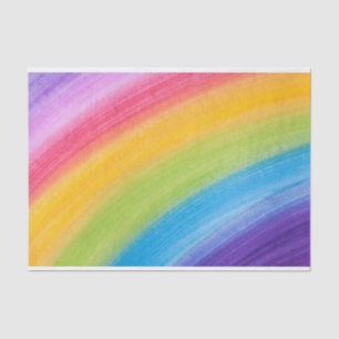 irgendwo über dem Regenbogenpapier Seidenpapier