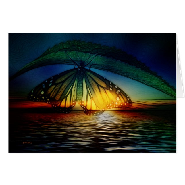 Irgendwo über dem Schmetterling (Vorderseite (Horizontal))