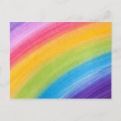 irgendwo über der Ansichtskarte des Regenbogens Postkarte (Vorderseite)
