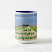 Irgendwo über der Rainbow-Tasse Tasse (Zentrum)