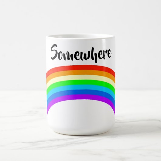 Irgendwo über der Tasse des Regenbogens (Mittel)