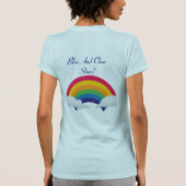 Irgendwo über Regenbogen-Besonders anfertigen T-Shirt (Rückseite)