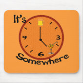 Irgendwo um fünf Uhr Mousepad (Vorne)