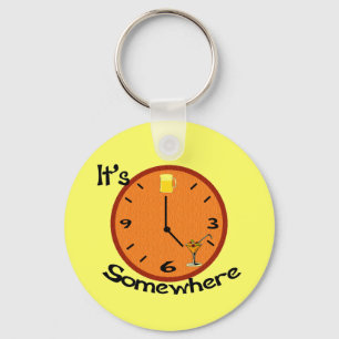 Irgendwo um fünf Uhr Schlüsselanhänger