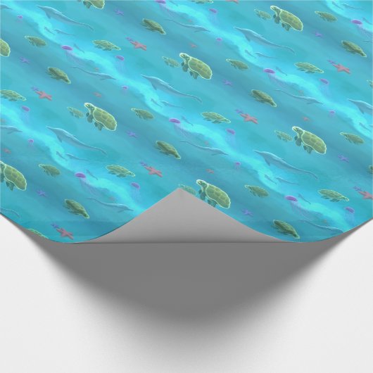 Irgendwo unter dem Meer Geschenkpapier (Ecke)