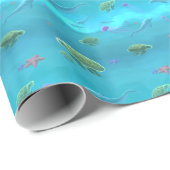 Irgendwo unter dem Meer Geschenkpapier (Rolleneckpunkt)