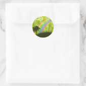 Irgendwo unter dem Regenbogen Runder Aufkleber (Tasche)