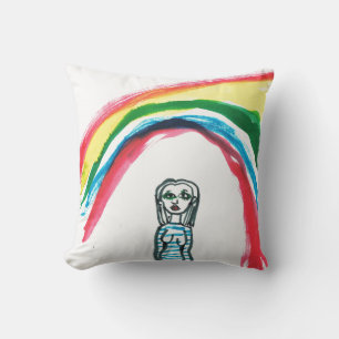 Irgendwo Unter Einem Regenbogen Wurfkissen Kissen