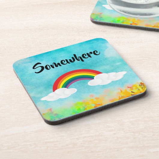 Irgendwo Untersetzer (Linke Seite)