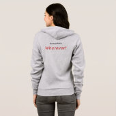 Irgendwo, wo! T-Shirt Hoodie (Schwarz voll)