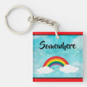 Irgendwoher Akryllischer Schlüsselanhänger (Vorderseite)