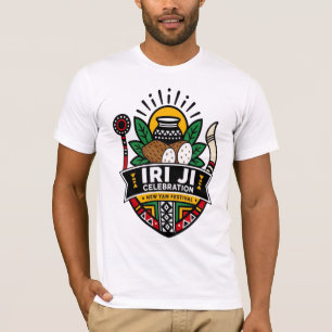 Iri Ji Ohuru New Yam Festival T-Shirt - Igbo Ernte