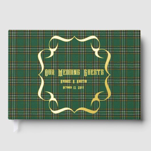 Iriah National Original Tartan Gästebuch (Vorderseite)