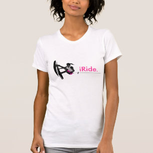 iRide. Die Ausgabe der Frauen T-Shirt