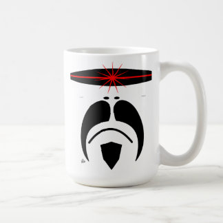 iRide Schnurrbart Cylon Maske Kaffeetasse