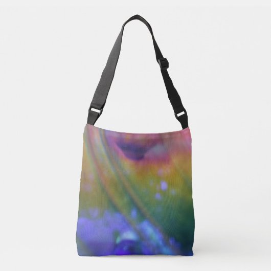 Iridescence Crossbody Tragetaschen Mit Langen Trägern (Vorderseite)