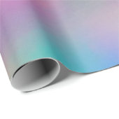 Iridescence Holografisches Muster Geschenkpapier (Rolleneckpunkt)