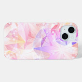 Iridescence Pink Lavender Brilliant Crystal Case-Mate iPhone Hülle (Rückseite (Horizontal))