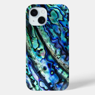 Iridescent Abalone Muschel Abstrakt Blue Green Case-Mate iPhone Hülle