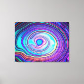 Iridescent Abalone Muschel Macro Leinwanddruck (Vorderseite)