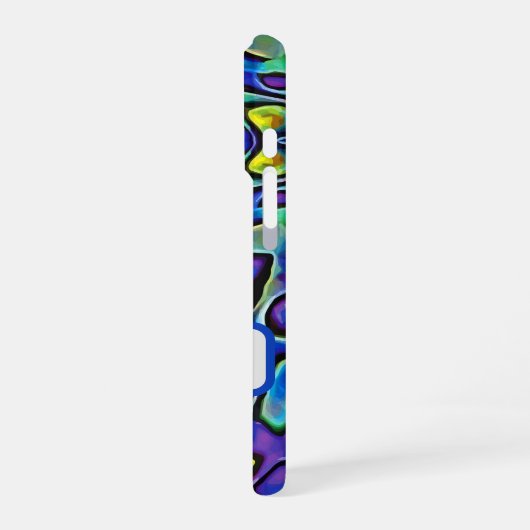 Iridescent Abalone Sea Shell iPhone Hülle (Linke Seite)