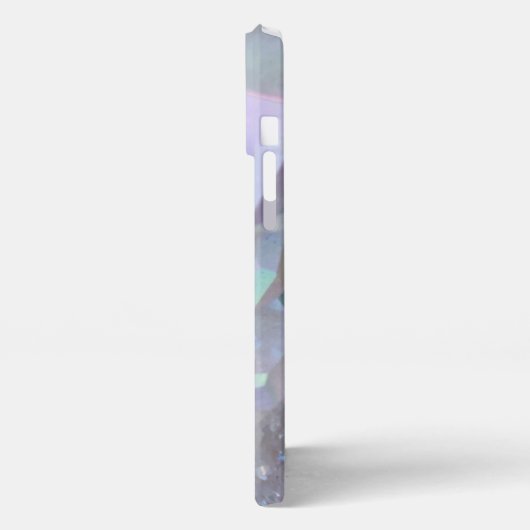Iridescent Angel Aura Quartz iPhone Case iPhone Hülle (Linke Seite)
