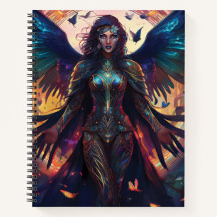 Iridescent Angel Notizblock