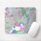 Iridescent Angel Tinsel Modern Glam Mouse Pad Mousepad (Mit Mouse)