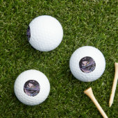 Iridescent Anime Horror: Liquid Smile Monster Golfball (Insitu Gras)