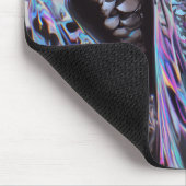 Iridescent Anime Horror: Liquid Smile Monster Mousepad (Ecke)