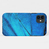 Iridescent Blue Butterfly Wing Case-Mate iPhone Hülle (Rückseite (Horizontal))