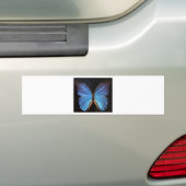 Iridescent Blue Butterfly Wings Autoaufkleber (Auf Auto)