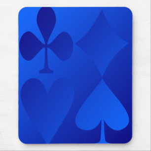 Iridescent Blue Gamble Mouse Pad Mousepad