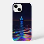 Iridescent boat phone case  iPhone hülle (Rückseite)