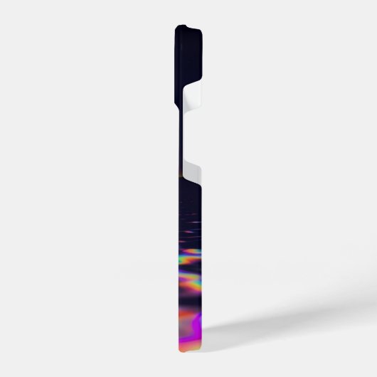 Iridescent boat phone case  iPhone hülle (Linke Seite)