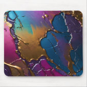 Iridescent Brushed Metal Mousepad (Vorne)