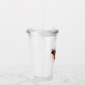 Iridescent Butterfly Acryltrinkbecher (Rechts)