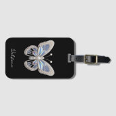Iridescent Butterfly Elegance Gepäckanhänger (Vorderseite (Horizontal))