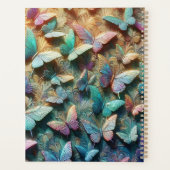 Iridescent Butterfly Garden Planer (Rückseite)